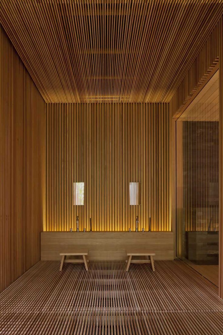 Wood clad interior ideas to warm up in the winter  16