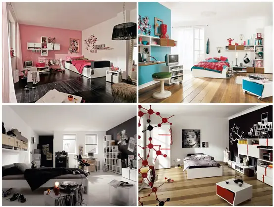 Cool Youth Bedroom Designs by Huelsta